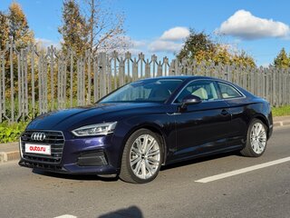2018 Audi A5 II (F5), фиолетовый, 3490000 рублей, вид 3