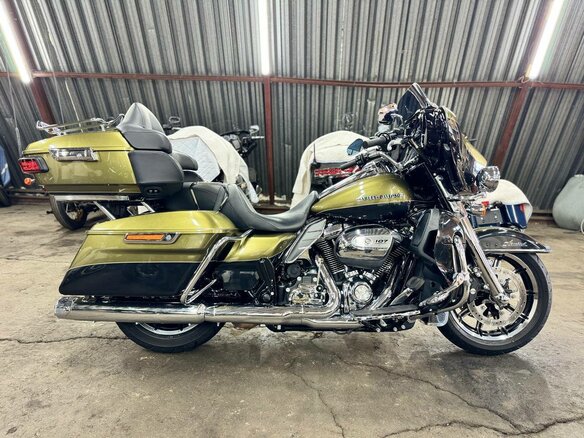 2018 Harley-Davidson Electra Glide, зелёный, 1690000 рублей - вид 2