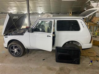 2014 Lada (ВАЗ) 2121 (4x4) I Рестайлинг, белый, 410000 рублей, вид 2
