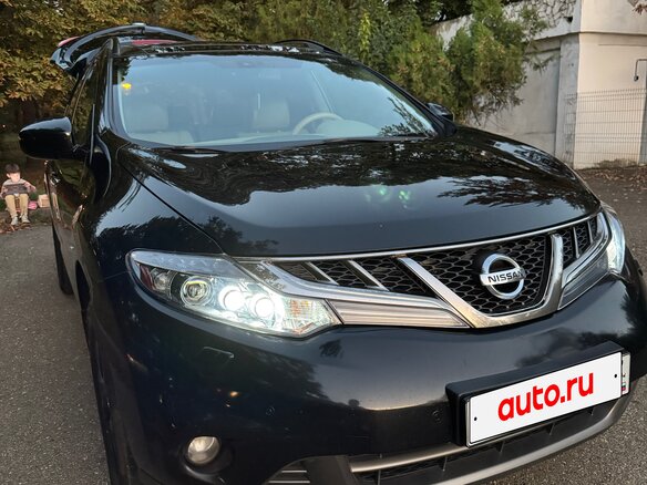 2012 Nissan Murano II (Z51) Рестайлинг 2, чёрный, 1200000 рублей - вид 2