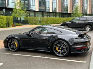 2023 Porsche 911 Turbo S VIII (992), чёрный, 30000000 рублей, вид 3