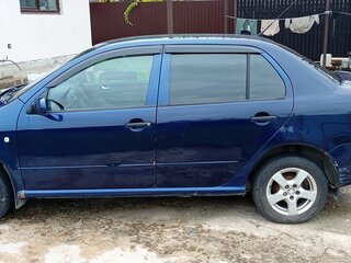 2007 Skoda Fabia I Рестайлинг, синий, 200000 рублей, вид 4