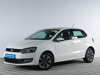 2012 Volkswagen Polo V, белый, 959000 рублей, вид 3