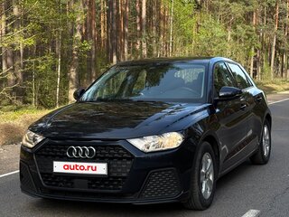 2021 Audi A1 25 TFSI II (GB), синий, 1150000 рублей, вид 4