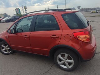 2008 Suzuki SX4 I (Classic), пурпурный, 650000 рублей, вид 4