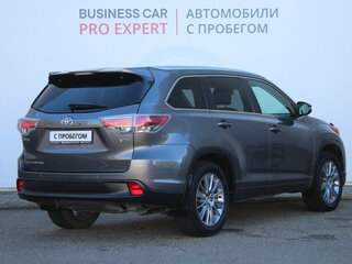 2014 Toyota Highlander III (XU50), серый, 2590000 рублей, вид 5