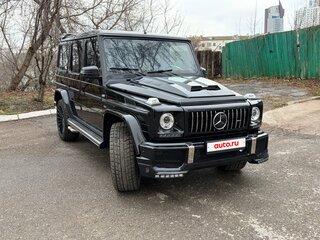 2002 Mercedes-Benz G-Класс 500 II (W463), чёрный, 3500000 рублей, вид 1