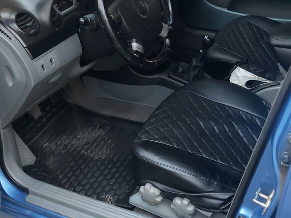 2008 Chevrolet Lacetti I, синий, 320000 рублей - вид 1