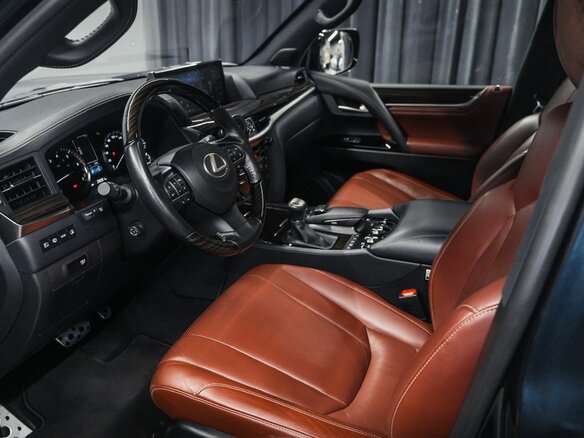 2018 Lexus LX 570 III Рестайлинг 2, синий, 9994000 рублей - вид 23