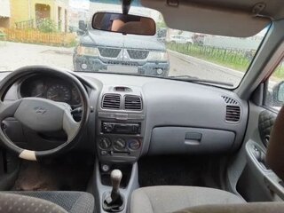 2006 Hyundai Accent ТагАЗ II, красный, 360000 рублей, вид 5