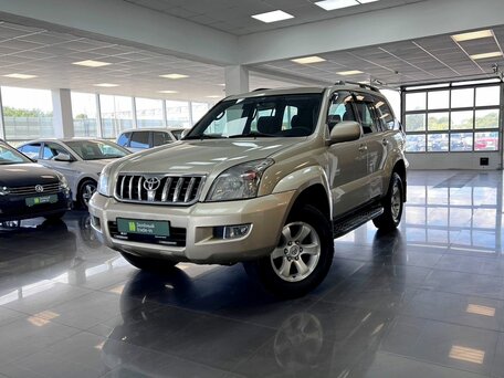 2008 Toyota Land Cruiser Prado 5-speed 120 Series Рестайлинг, бежевый, 2095000 рублей, вид 1