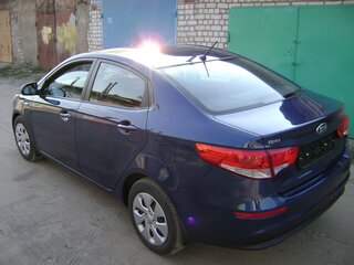 2015 Kia Rio III Рестайлинг, синий, 1500000 рублей, вид 5