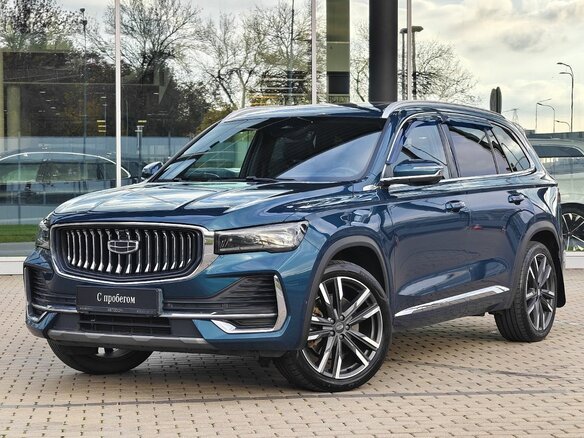 2023 Geely Monjaro I, синий