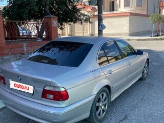 2001 BMW 5 серии 525i IV (E39) Рестайлинг, серебристый, 550000 рублей, вид 2