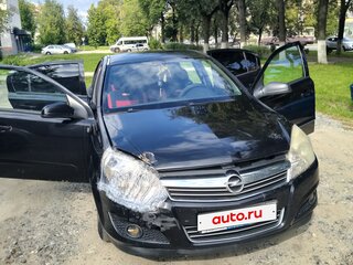 2008 Opel Astra H Рестайлинг, чёрный, 350000 рублей, вид 5
