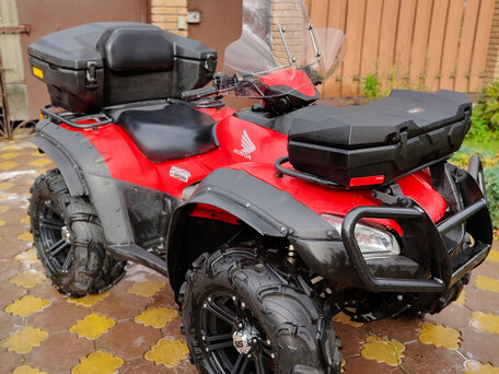 2007 Honda TRX 680 (Rincon), красный, 899000 рублей, вид 1