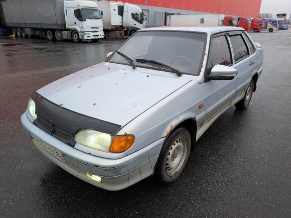 2004 Lada (ВАЗ) 2115, серебристый, 120000 рублей - вид 1