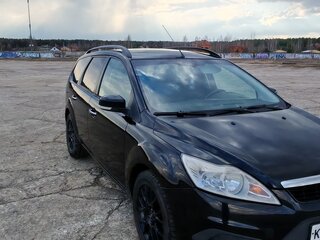 2009 Ford Focus II Рестайлинг, чёрный, 470000 рублей, вид 5