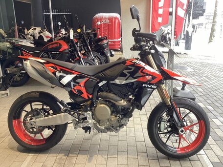2024 Ducati Hypermotard, красный, 1139000 рублей, вид 1