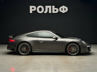 2016 Porsche 911 Carrera 4S VII (991) Рестайлинг, серый, 10490000 рублей, вид 5