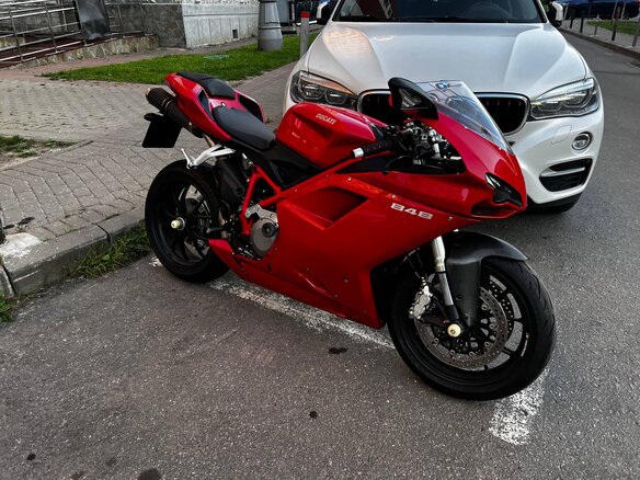 2008 Ducati 848, красный, 650000 рублей