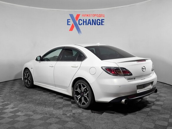 2012 Mazda 6 II (GH) Рестайлинг, белый, 790000 рублей - вид 6