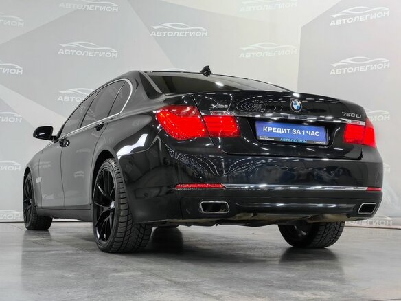 2013 BMW 7 серии Long 750Li xDrive V (F01/F02/F04) Рестайлинг, чёрный, 1620000 рублей - вид 28