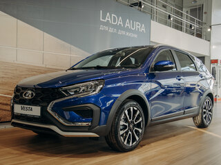 2026 Lada (ВАЗ) Vesta SW Cross I Рестайлинг (NG), синий, 2118000 рублей, вид 2