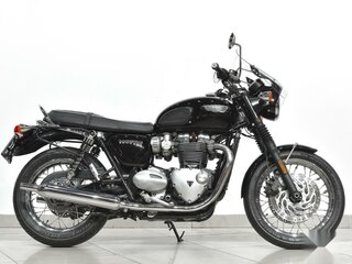 2020 Triumph Bonneville T120, чёрный, 879000 рублей, вид 2