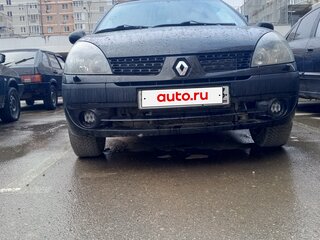 2004 Renault Symbol I Рестайлинг, чёрный, 300000 рублей, вид 2