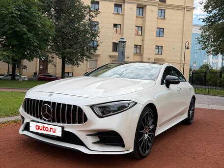 2020 Mercedes-Benz CLS 450 III (C257), белый, 6150000 рублей, вид 1