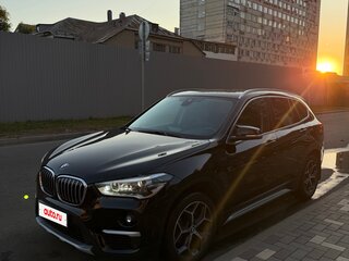 2018 BMW X1 18d xDrive II (F48), чёрный, 2650000 рублей, вид 1