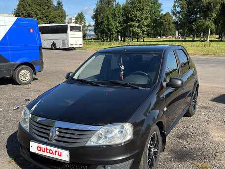 2012 Renault Logan I Рестайлинг, чёрный, 370000 рублей, вид 5