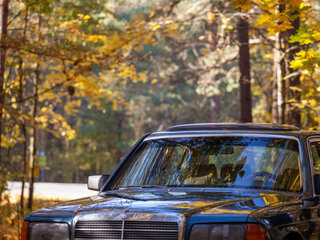 1984 Mercedes-Benz S-Класс 300 II (W126), синий, 800000 рублей, вид 3