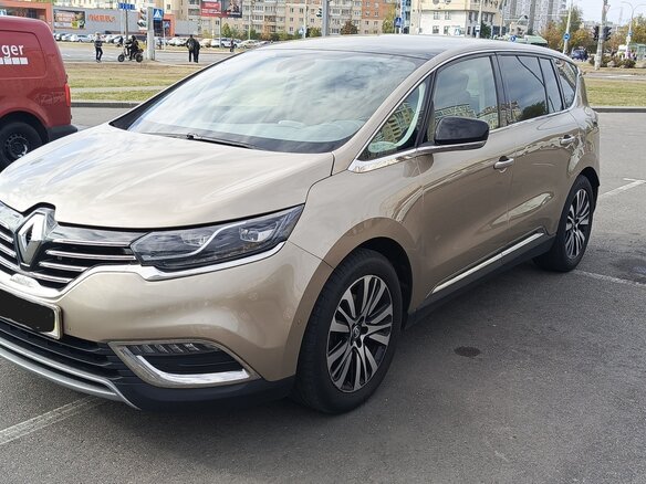 2017 Renault Espace V, золотистый, 1850000 рублей