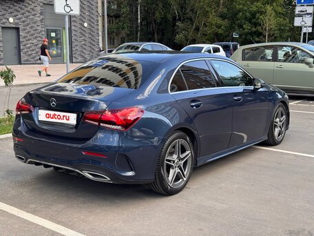 2021 Mercedes-Benz A-Класс 200 IV (W177), синий, 2595000 рублей, вид 5