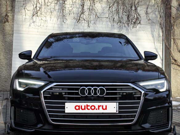2019 Audi A6 45 TFSI V (C8), чёрный, 3600000 рублей