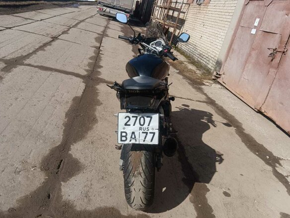 2008 Honda CB 600F Hornet, чёрный, 520000 рублей - вид 6
