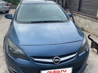 2013 Opel Astra J Рестайлинг, синий, 750000 рублей, вид 2