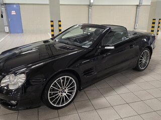 2007 Mercedes-Benz SL-Класс 350 V (R230) Рестайлинг, чёрный, 2000000 рублей, вид 4