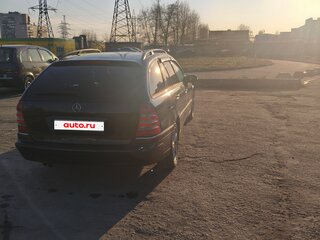 2004 Mercedes-Benz C-Класс 220 II (W203) Рестайлинг, чёрный, 420000 рублей, вид 5