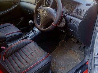 2003 Toyota Corolla Runx IX (E120, E130), красный, 670000 рублей, вид 4