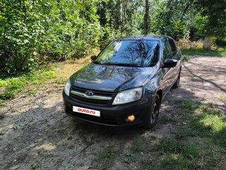 2015 Lada (ВАЗ) Granta I, серый, 450000 рублей, вид 1