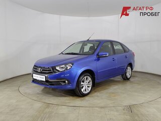 2021 Lada (ВАЗ) Granta I Рестайлинг, синий, 841000 рублей, вид 1