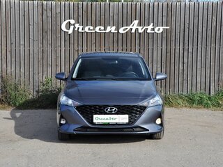 2021 Hyundai Solaris II Рестайлинг, серый, 1450000 рублей, вид 2