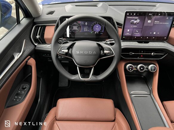 2025 Skoda Kodiaq II, синий, 6150000 рублей - вид 9