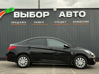 2011 Hyundai Solaris I, чёрный, 789000 рублей, вид 3