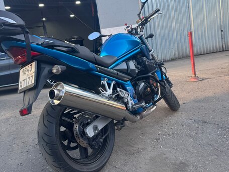 2006 Suzuki Bandit GSF 650, синий, 350000 рублей, вид 3