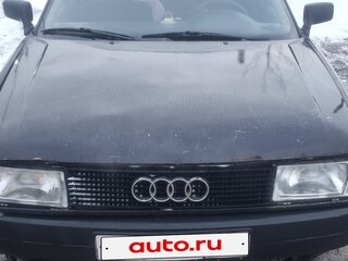 1991 Audi 80 IV (B3), синий, 140000 рублей, вид 1