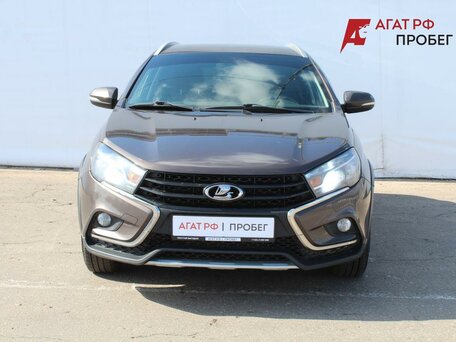 2019 Lada (ВАЗ) Vesta SW Cross I, коричневый, 1000000 рублей, вид 2